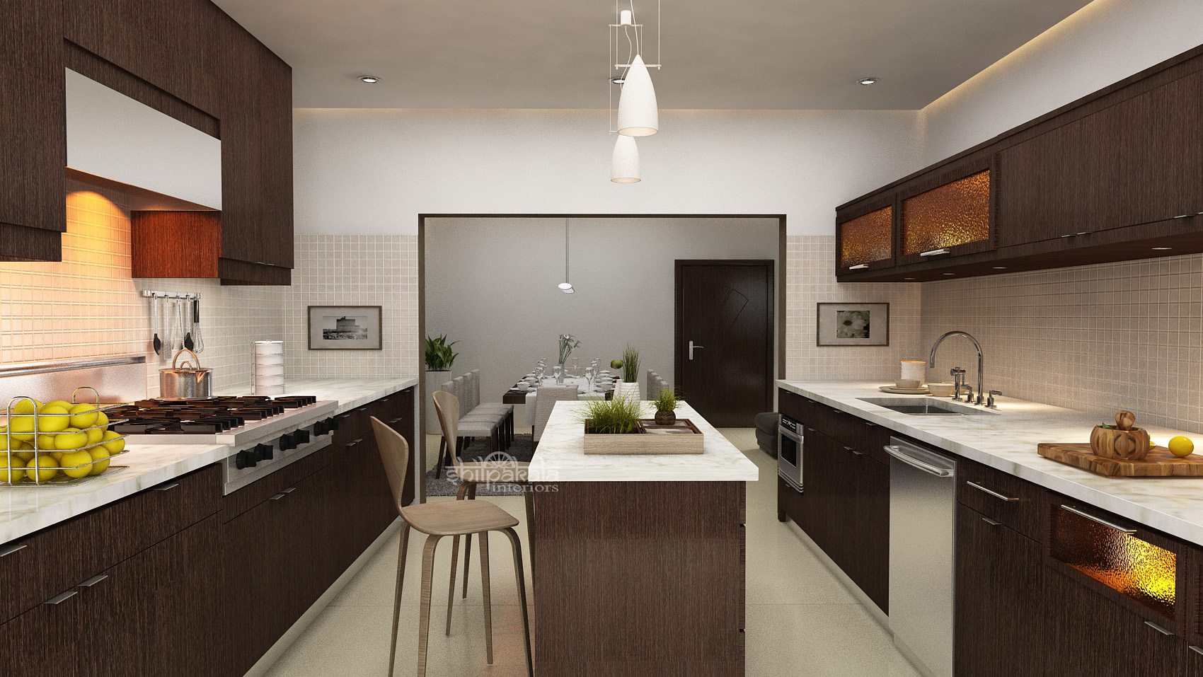 kitchen interior design idea kerala style
