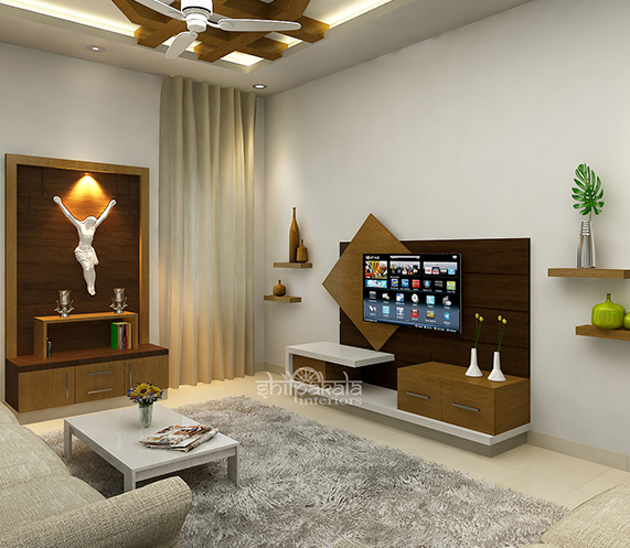 25+ Living Room Low Cost Kerala Home Interior Design Images